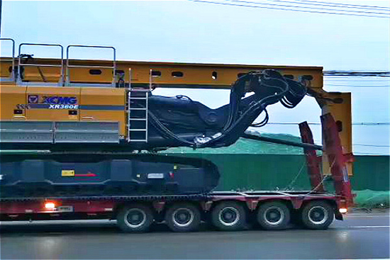 南京萬(wàn)茂建設購買(mǎi)一臺徐工360E旋挖鉆機,無(wú)限達旋挖鉆機公司